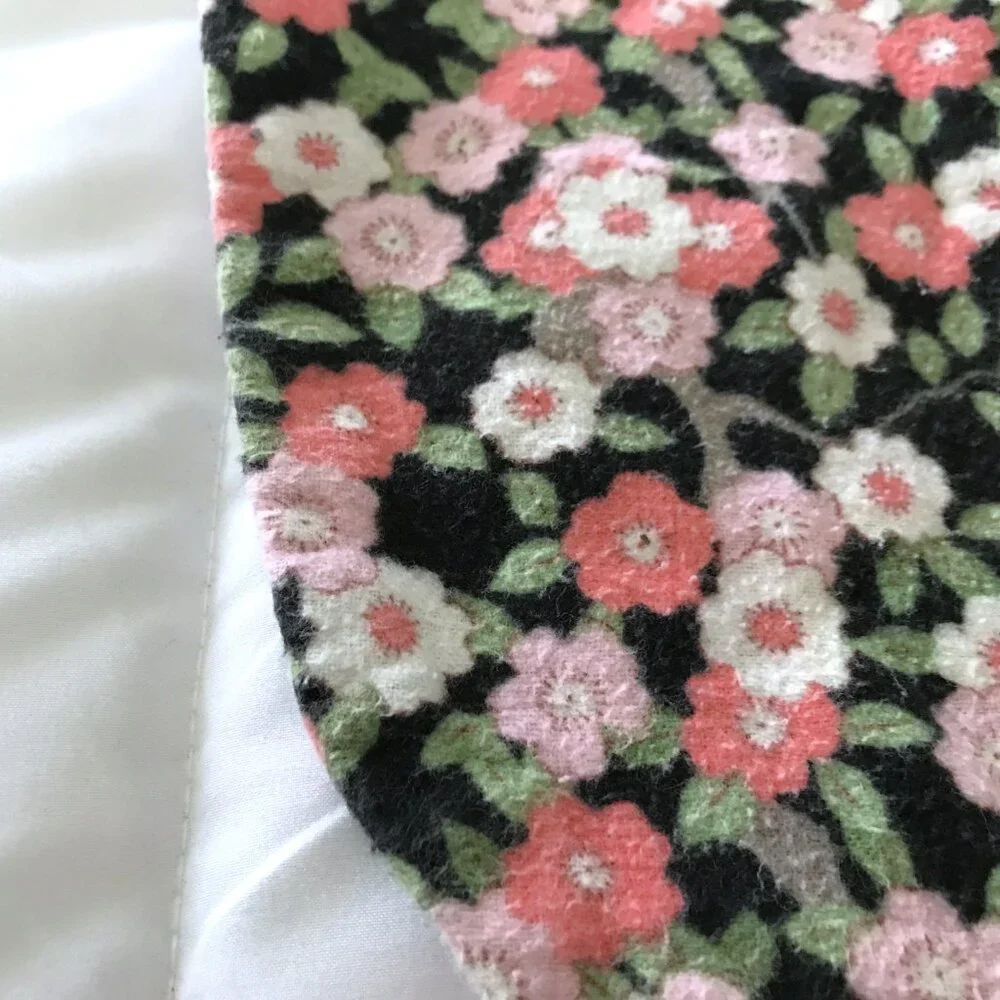 6/$25 Reversible Cotton Bib Floral Wildlife Child